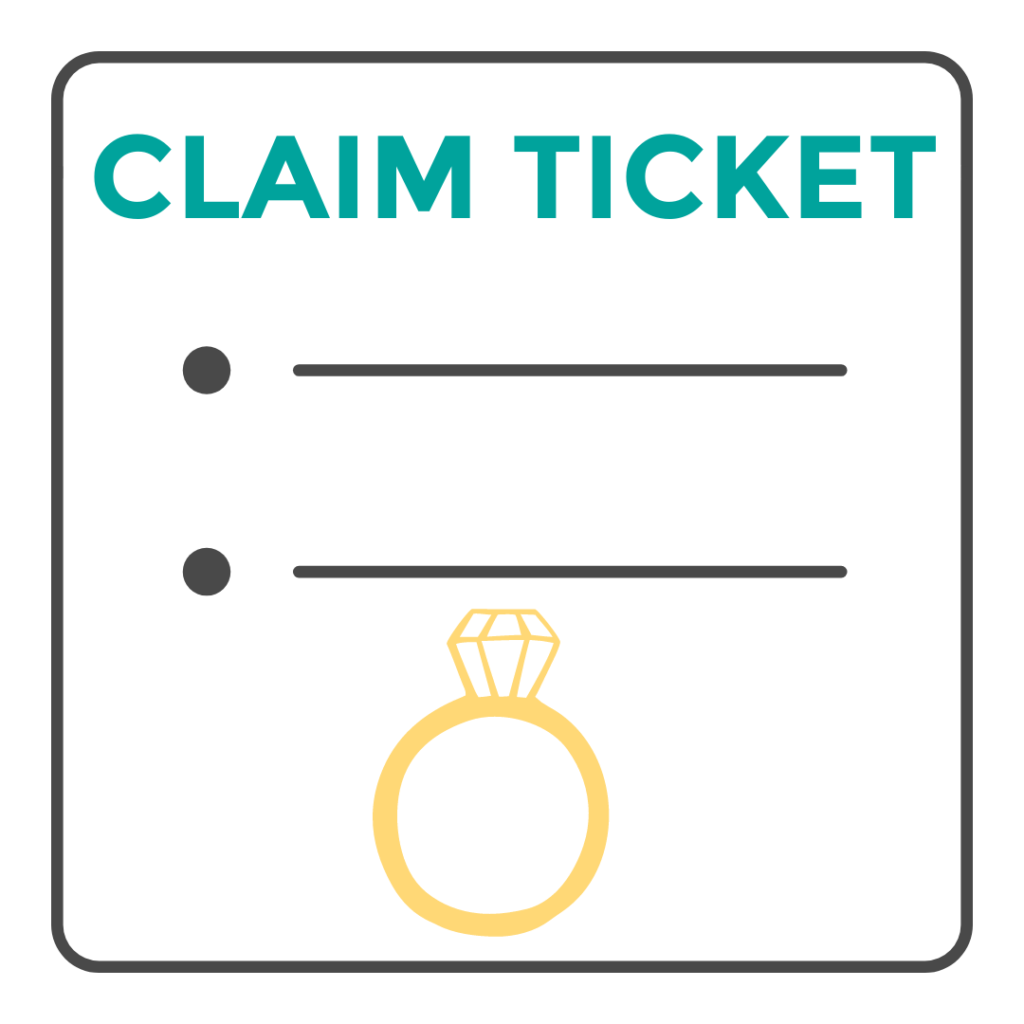 claim ticket