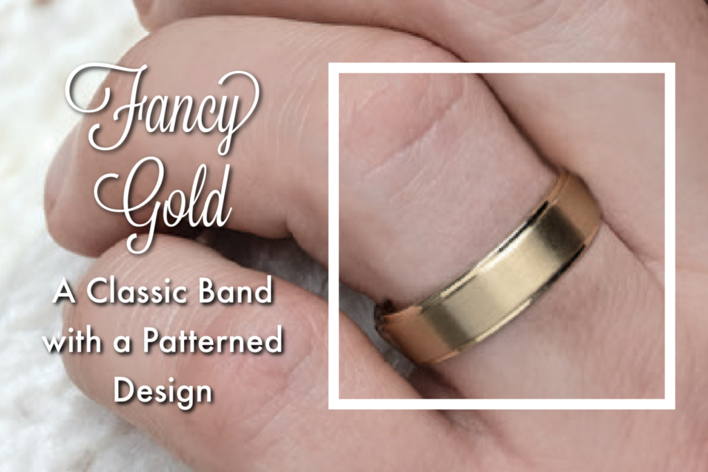Fancy gold wedding bands Greece NY