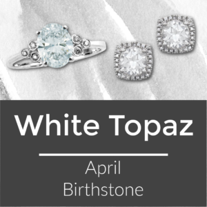 White Topaz April Birthstone