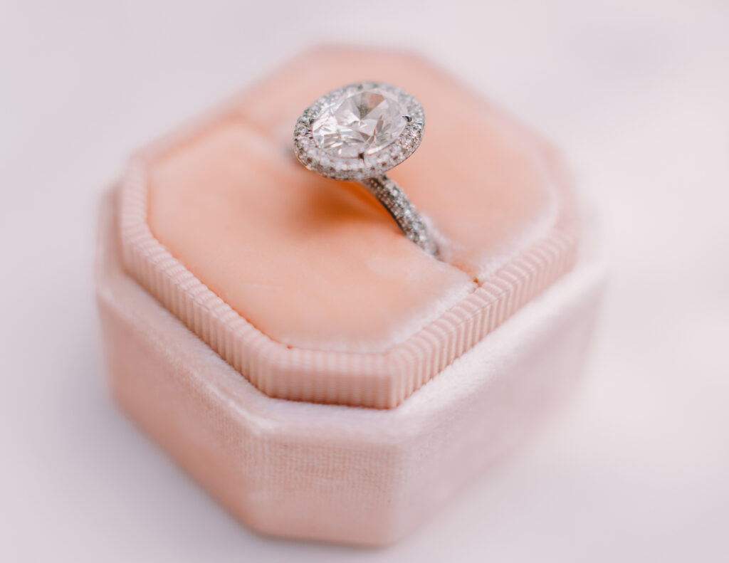 Exquisite unique custom engagement rings