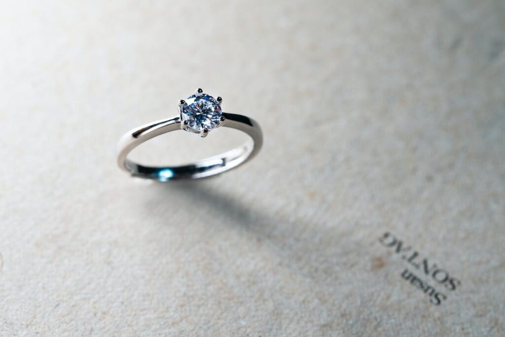 Timeless beauty of a diamond engagement ring